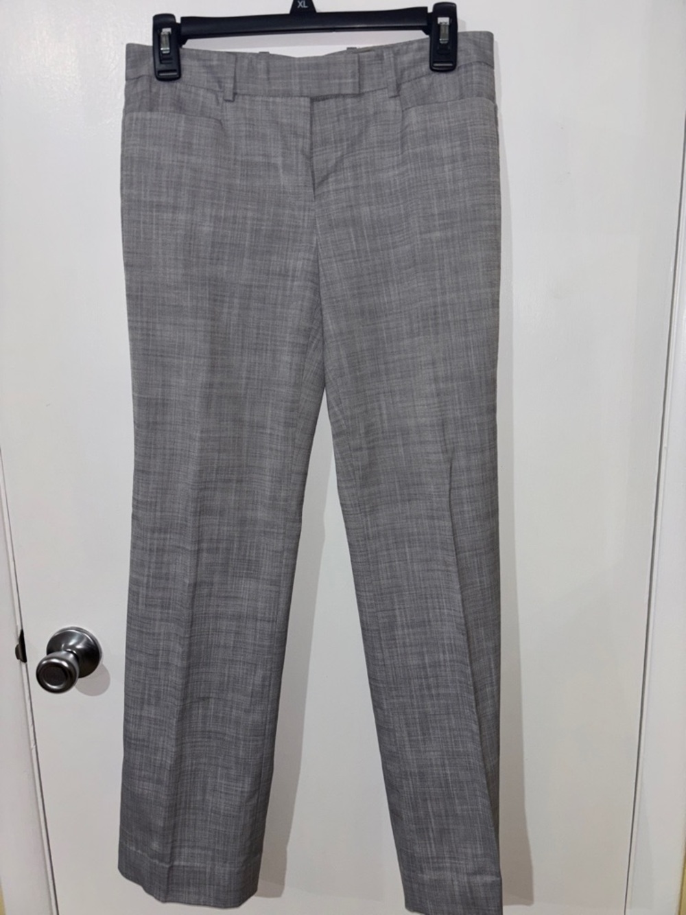 Tommy Hilfiger Gray Plaid Trousers